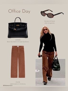 Pilcro Rust Corduroy Pants